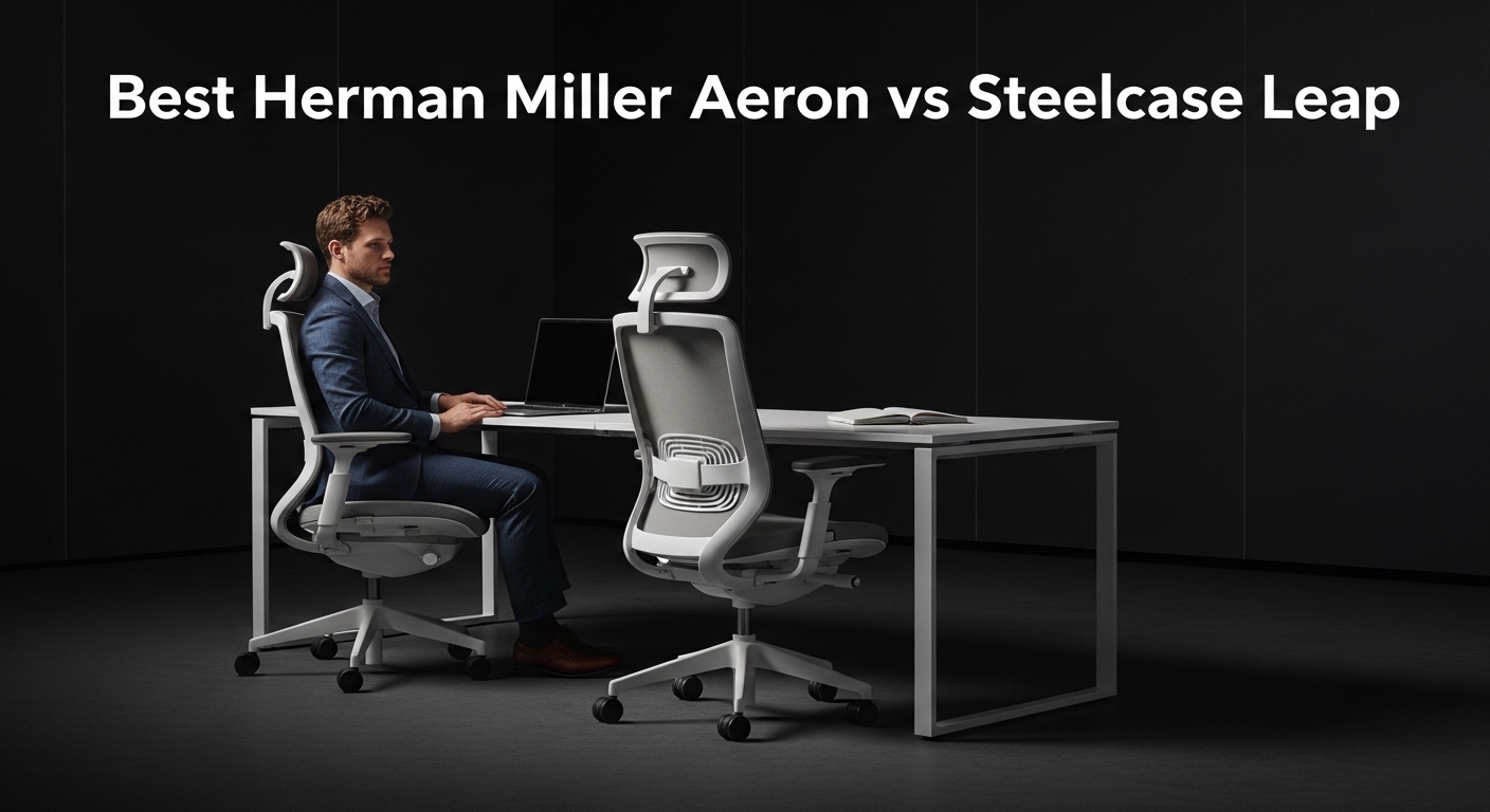Best Herman Miller Aeron vs Steelcase Leap