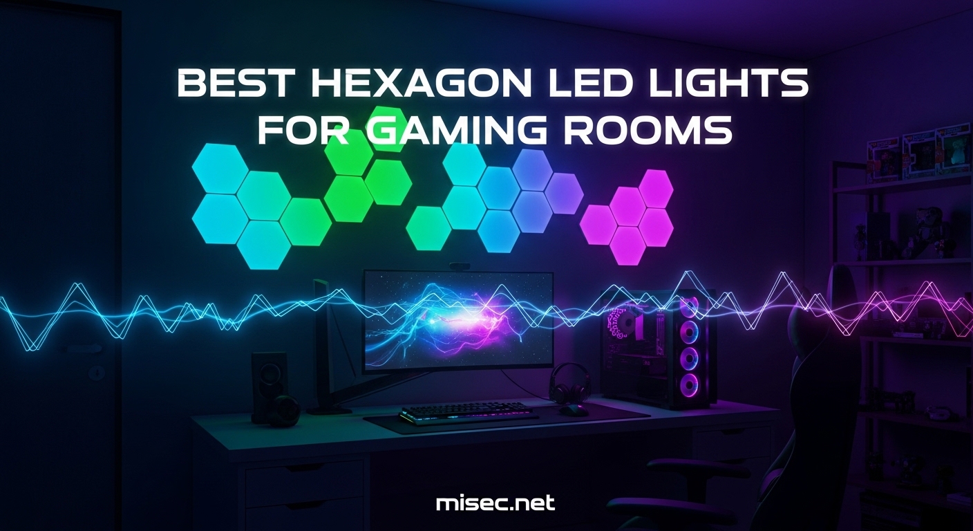 Best Hexagon LED Lights for Gaming Rooms