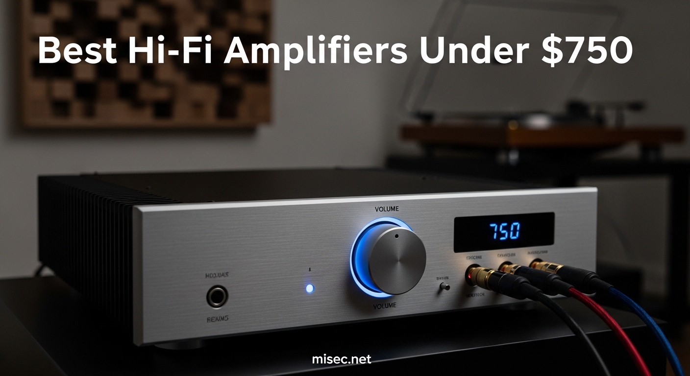 Best Hi-Fi Amplifiers Under $750
