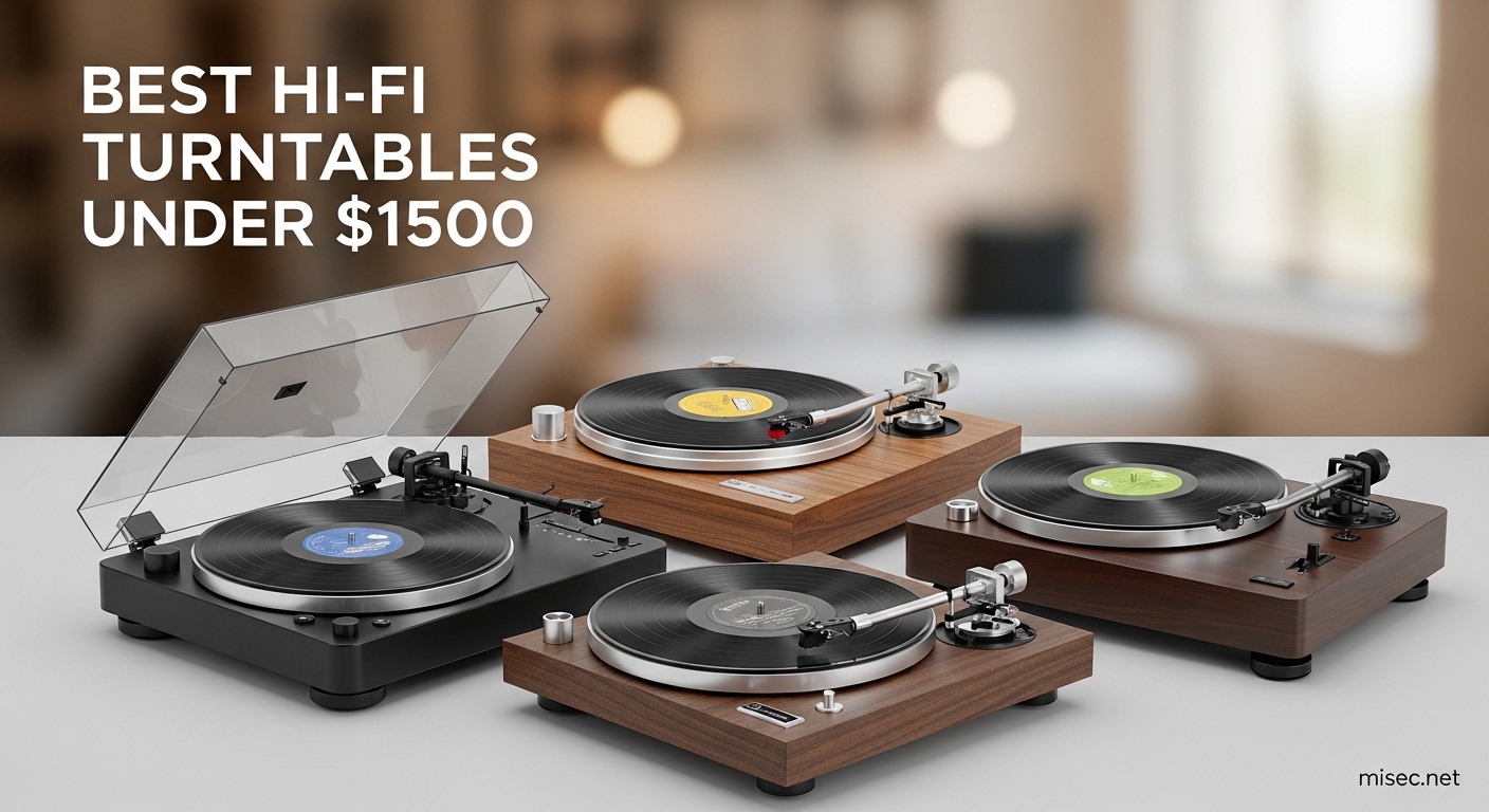 Best Hi-Fi Turntables Under $1500