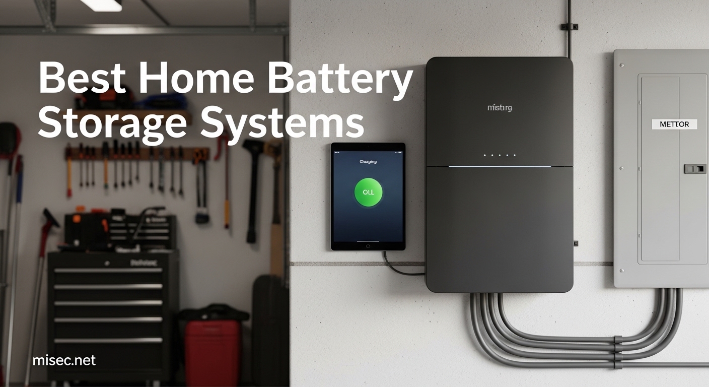 Best Home Battery Storage Systems