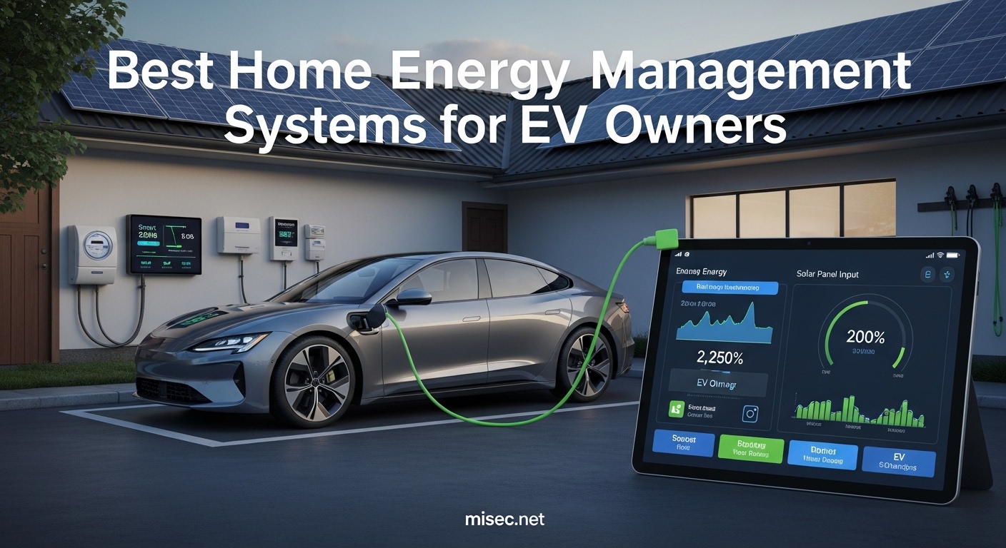 Best Home Energy Management Systems for EV Owners