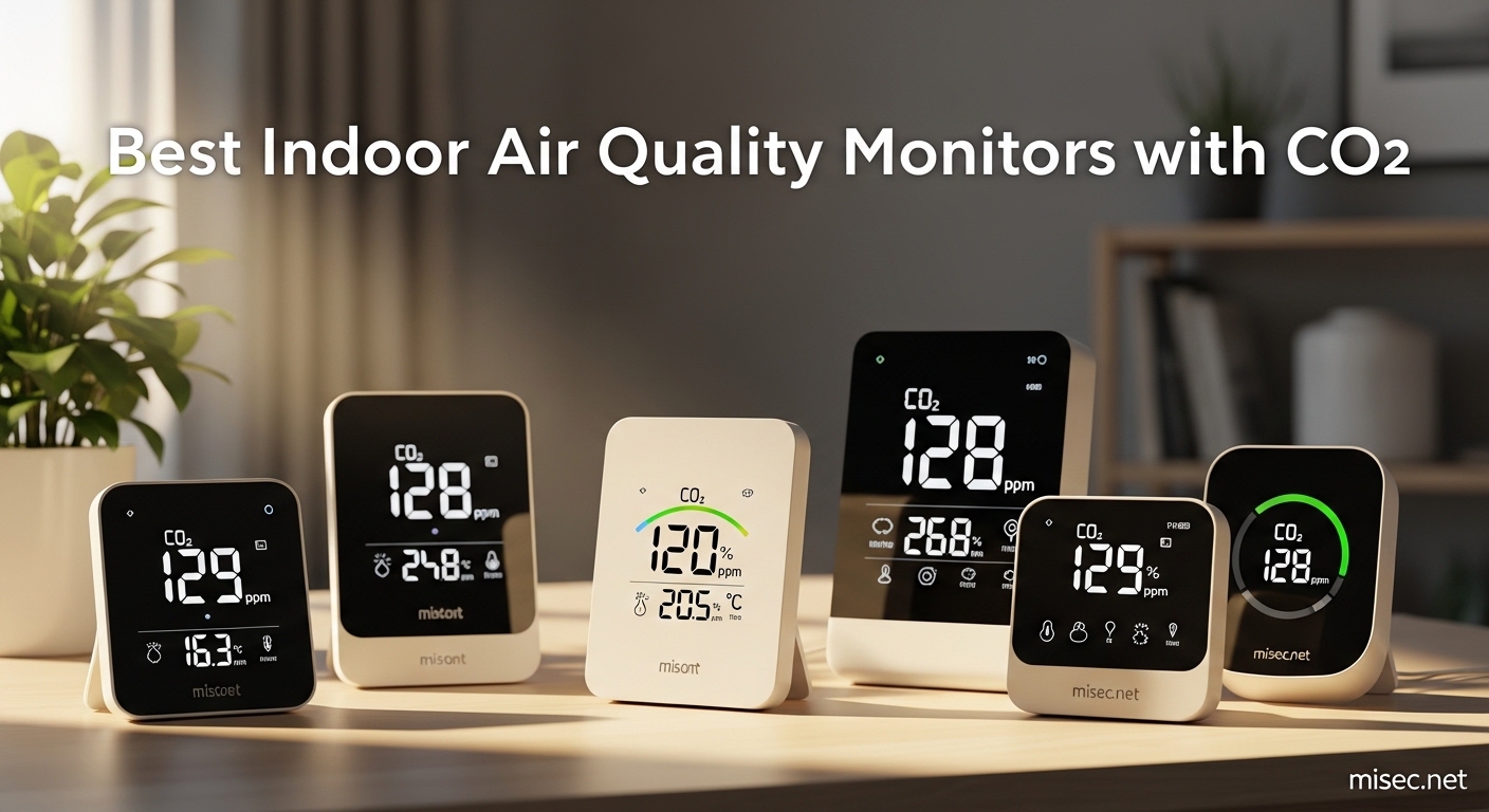 Best Indoor Air Quality Monitors with CO2