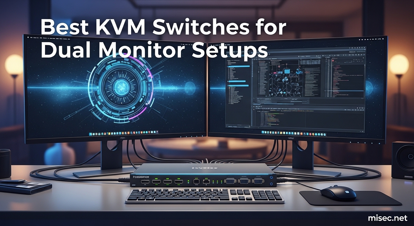Best KVM Switches for Dual Monitor Setups