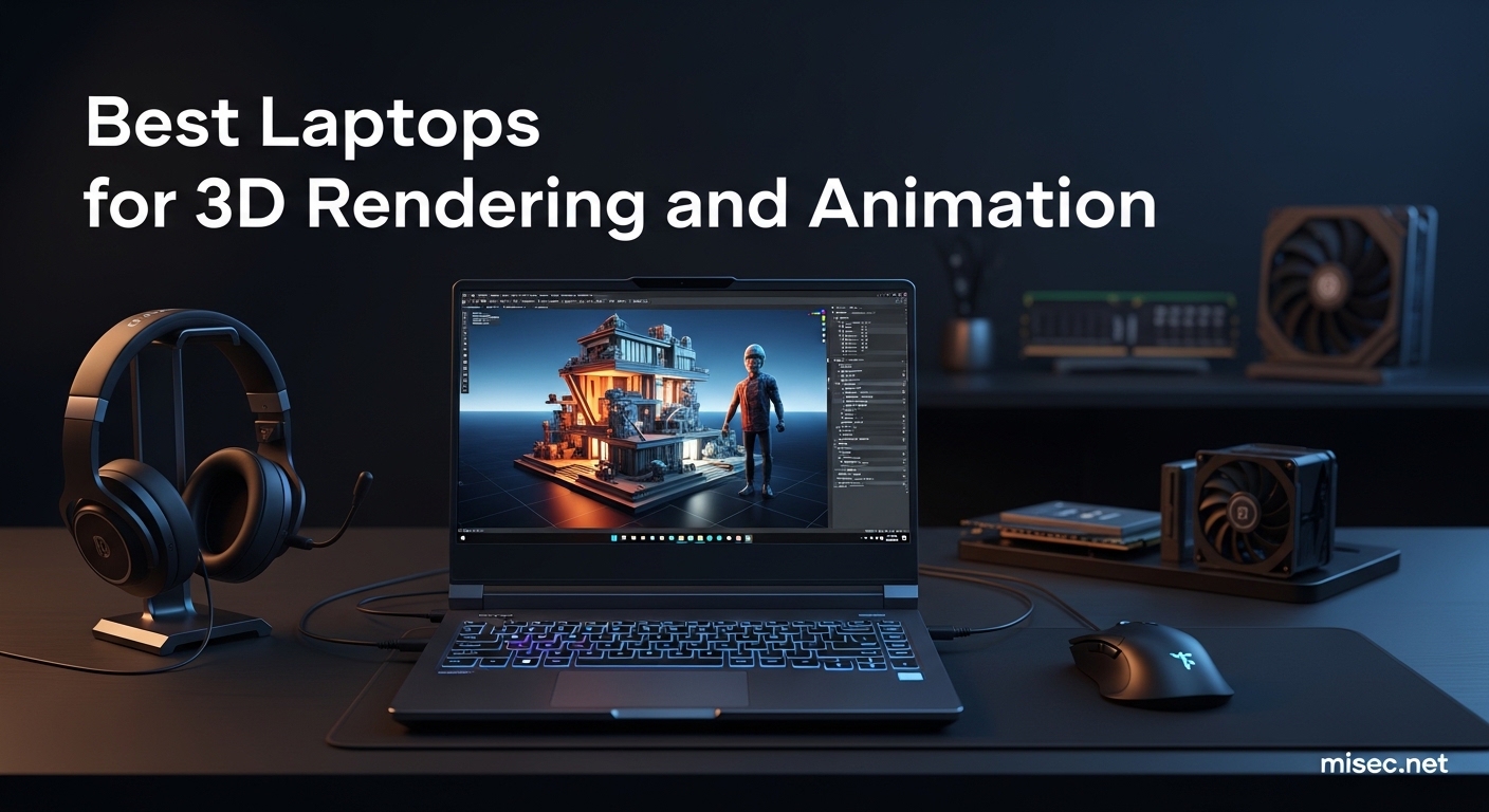 Best Laptops for 3D Rendering and Animation