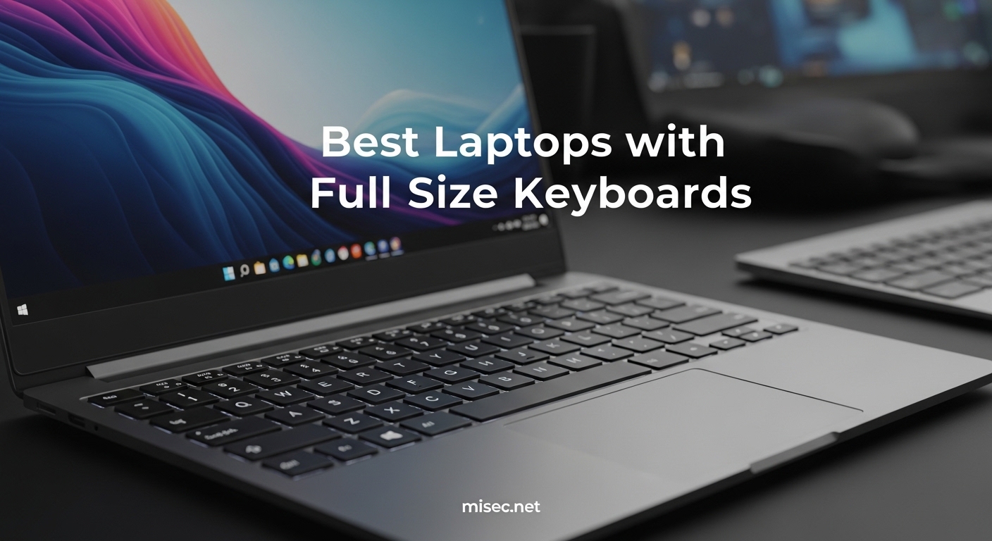 Best Laptops with Full Size Keyboards