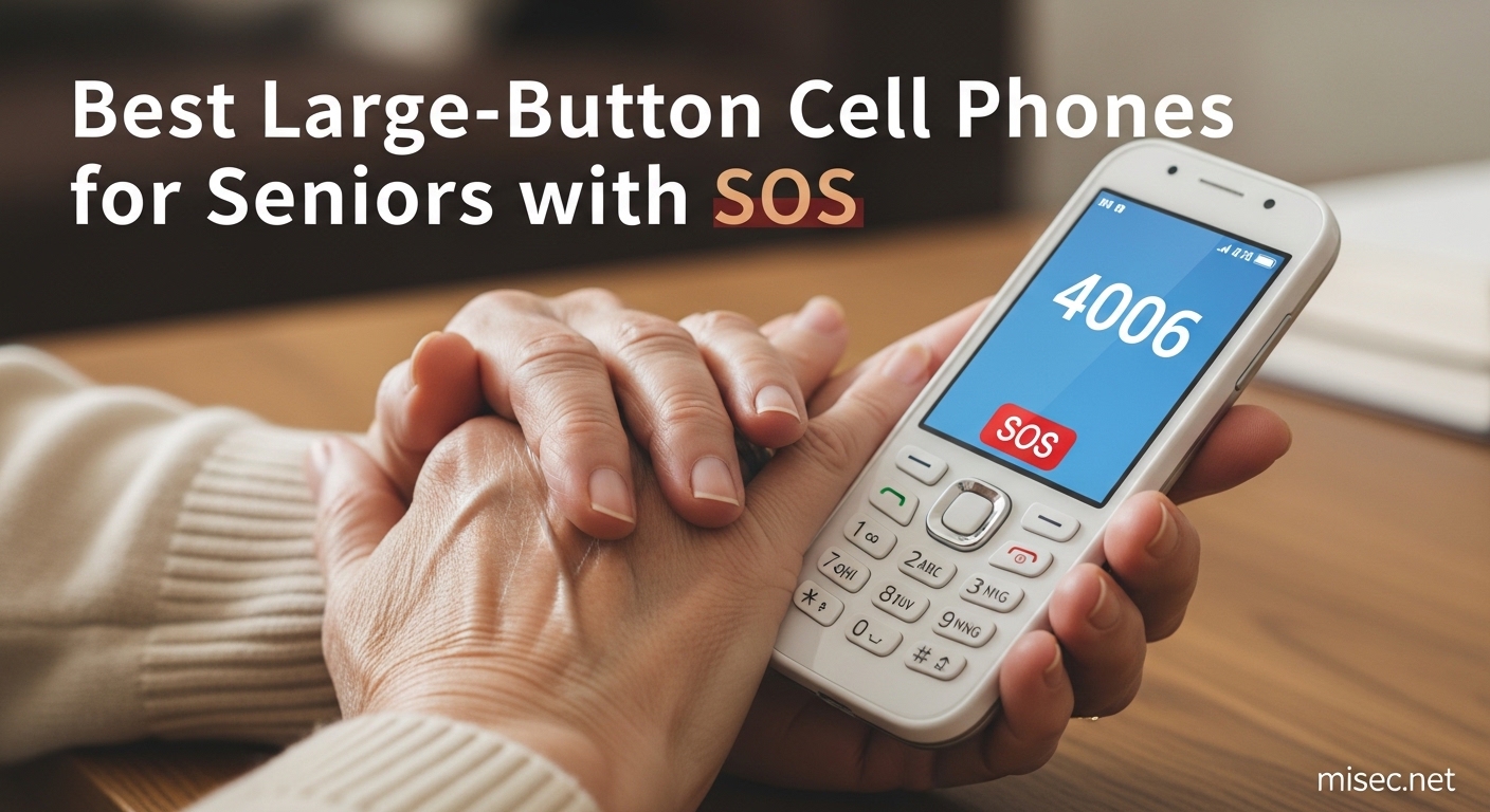 Best Large-Button Cell Phones for Seniors with SOS