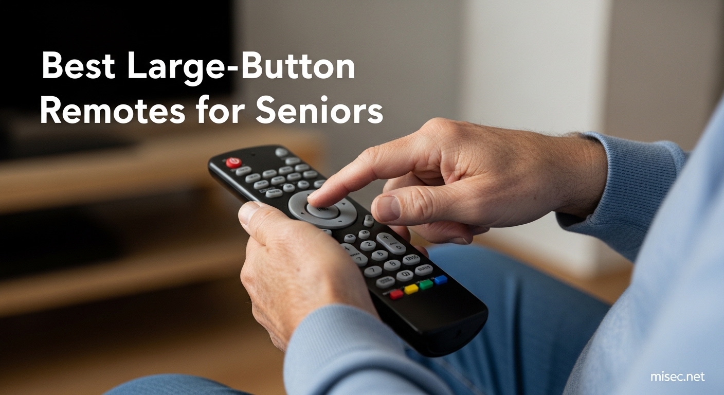 Best Large-Button Remotes for Seniors