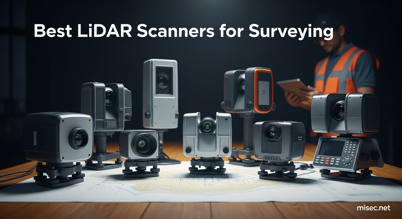 Best LiDAR Scanners for Surveying