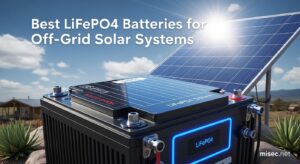 Best LiFePO4 Batteries for Off-Grid Solar Systems