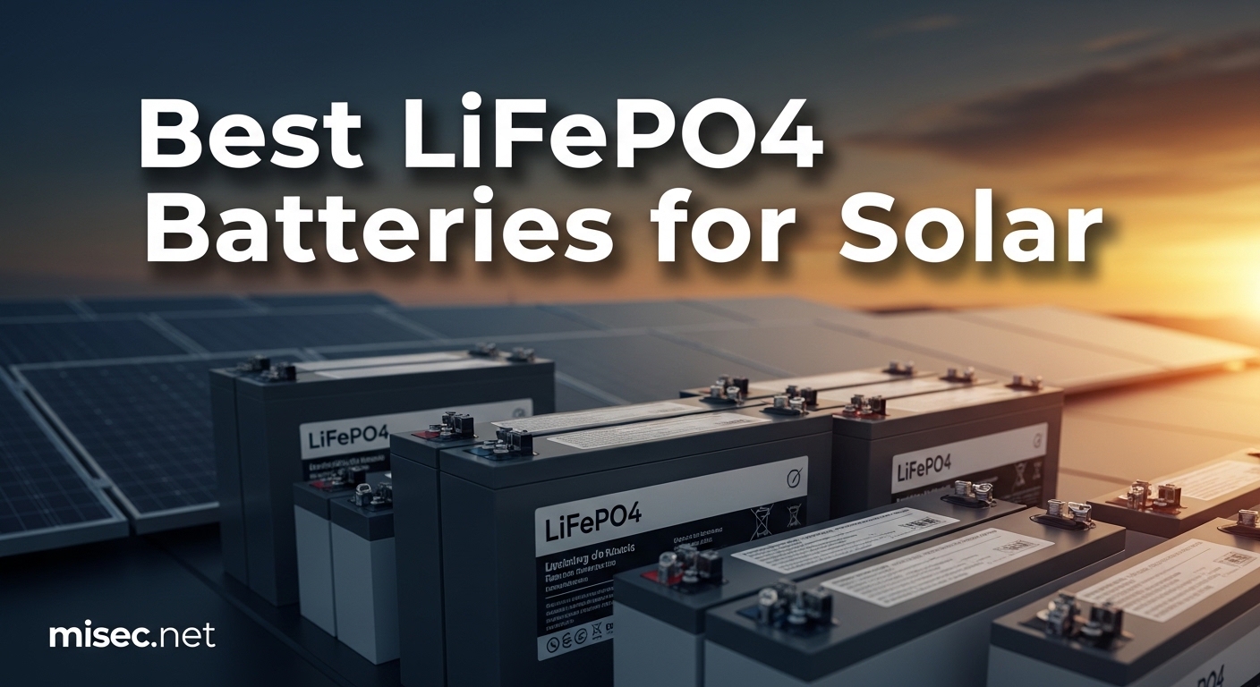 Best LiFePO4 Batteries for Solar