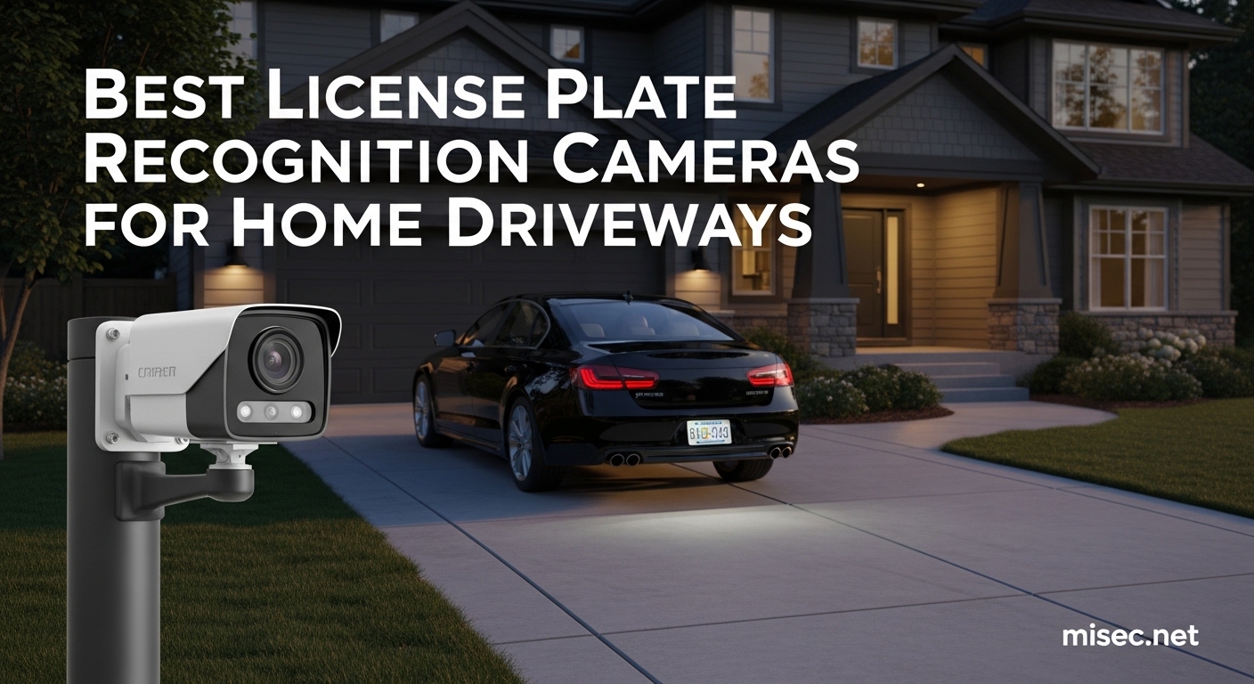 Best License Plate Recognition Cameras for Home Driveways