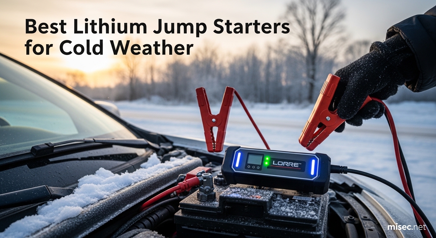 Best Lithium Jump Starters for Cold Weather