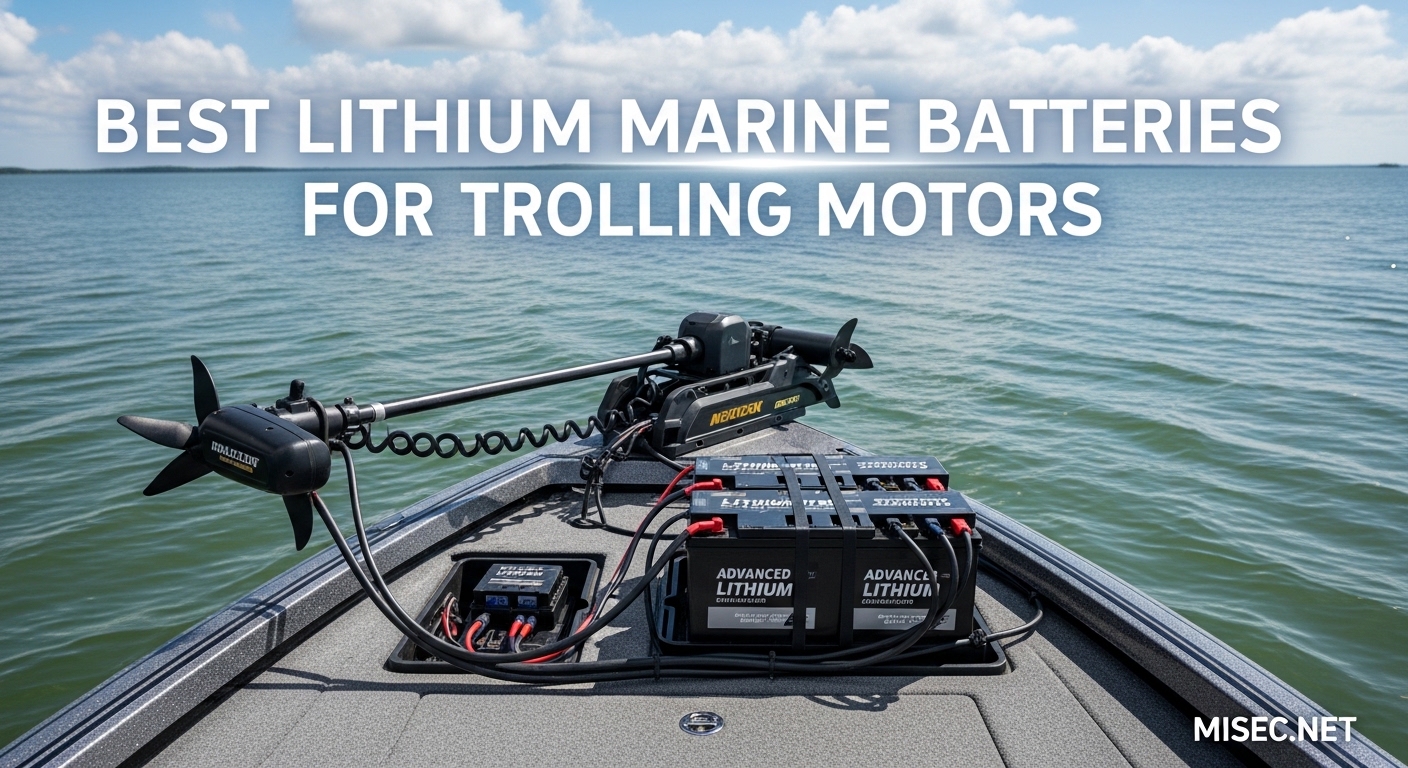 Best Lithium Marine Batteries for Trolling Motors