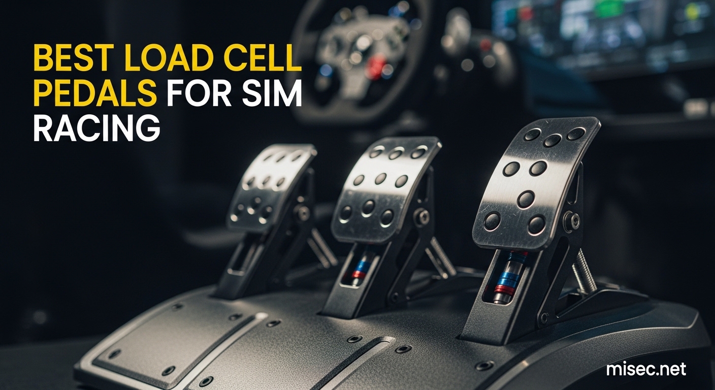 Best Load Cell Pedals for Sim Racing
