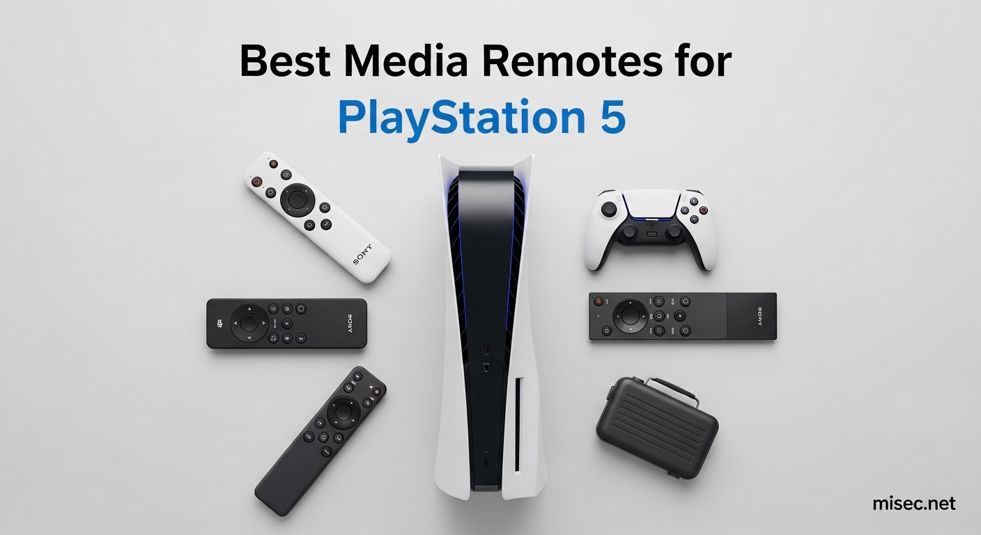 Best Media Remotes for PlayStation 5