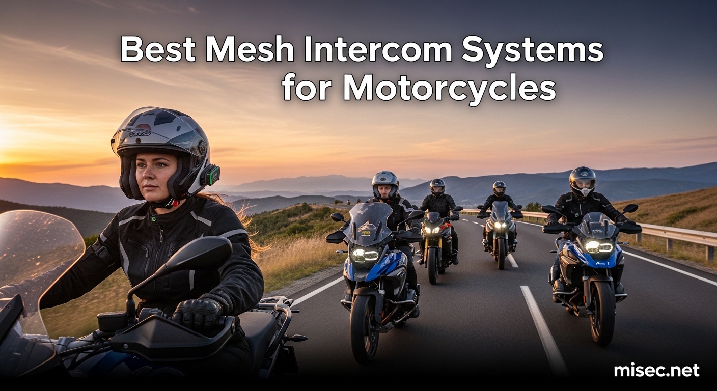 Best Mesh Intercom Systems for Motorcycles