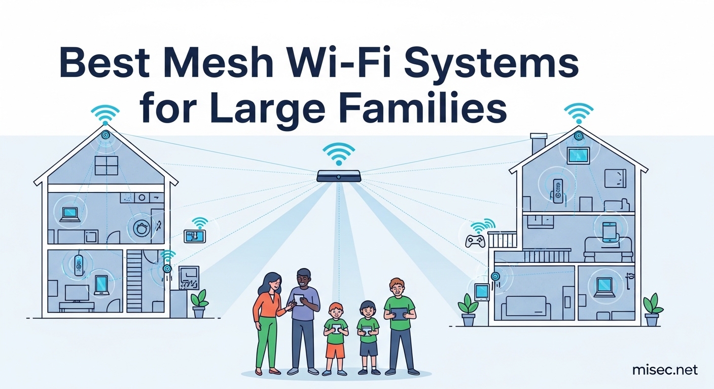 Best Mesh Wi-Fi Systems for Large Families