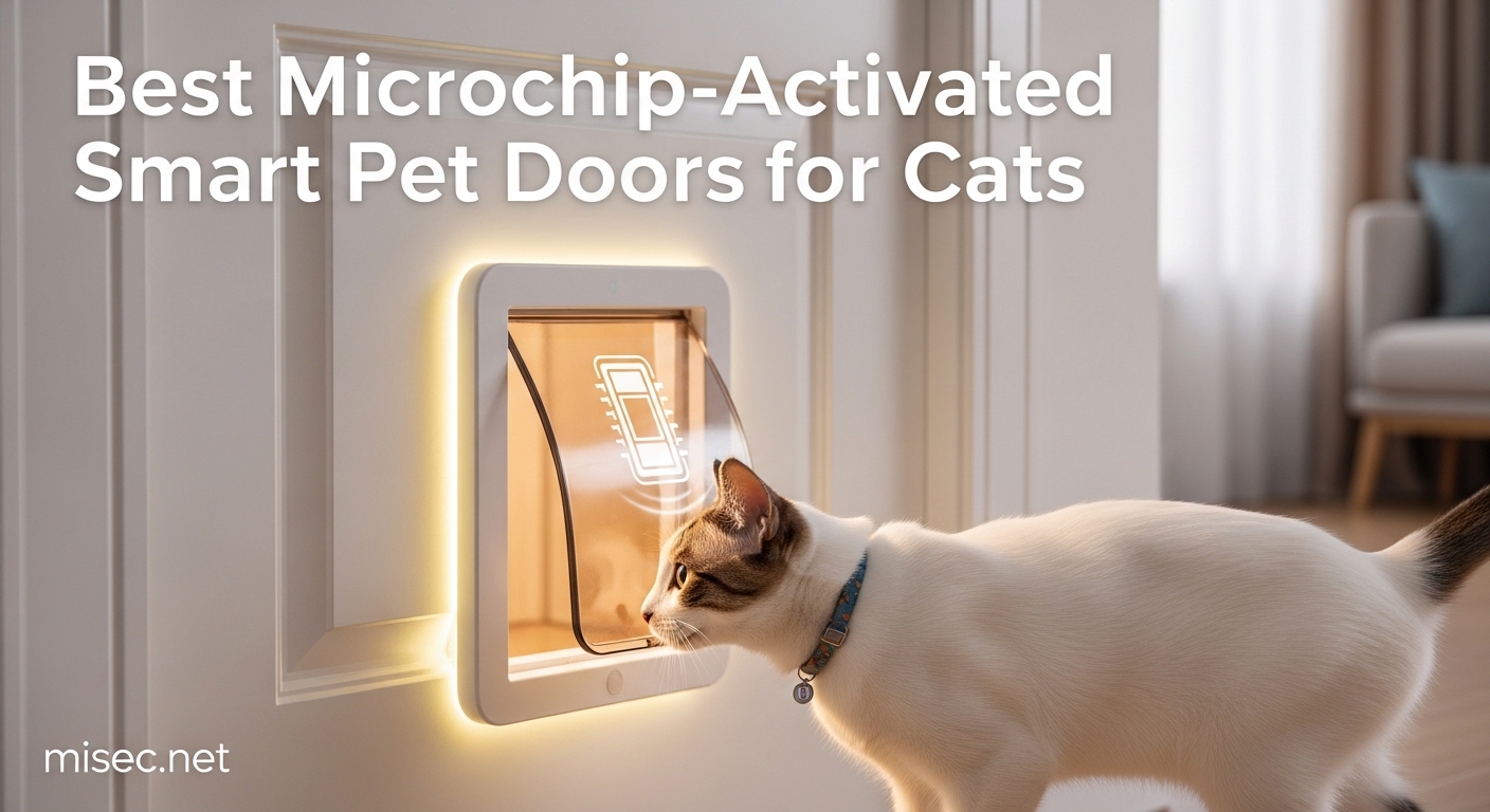 Best Microchip-Activated Smart Pet Doors for Cats