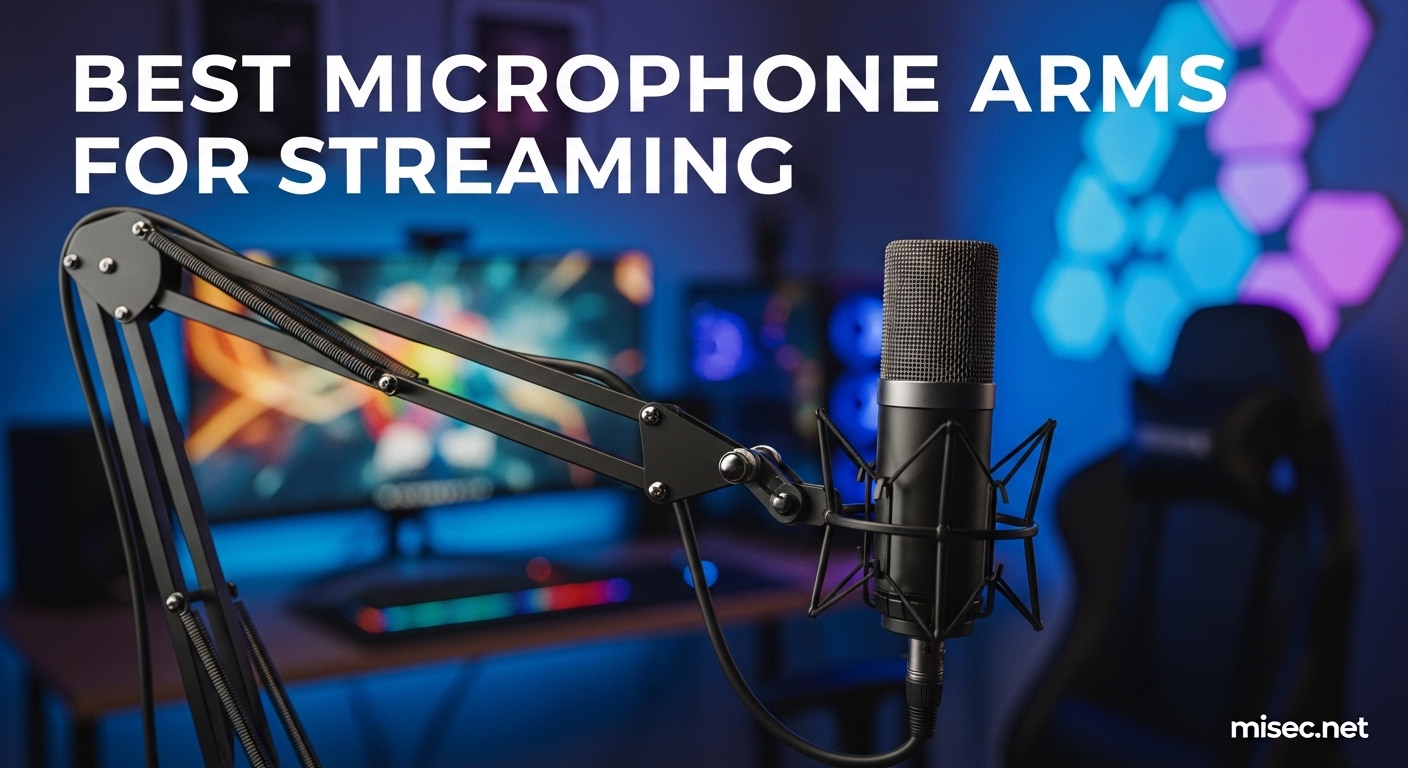 Best Microphone Arms for Streaming