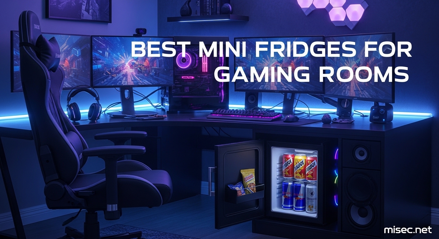 Best Mini Fridges for Gaming Rooms