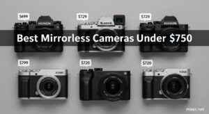 Best Mirrorless Cameras Under $750