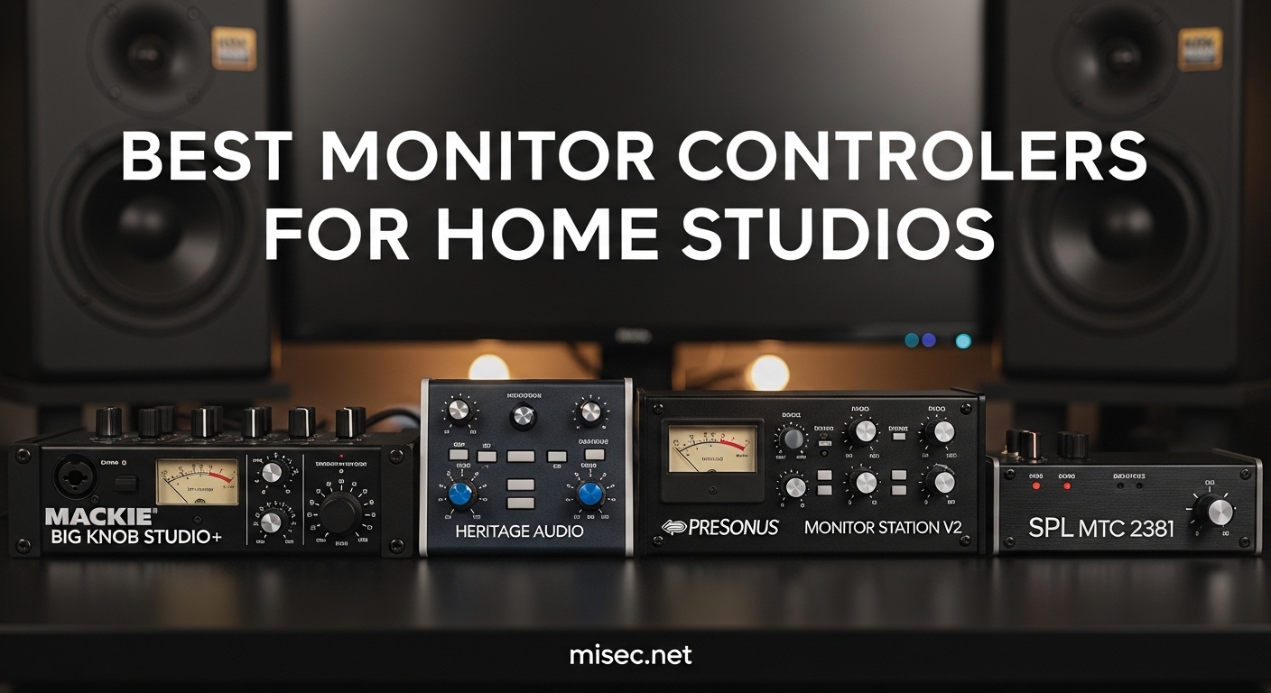 Best Monitor Controllers for Home Studios