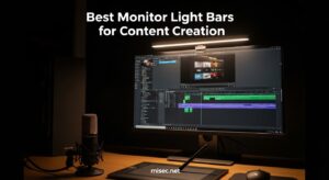 Best Monitor Light Bars for Content Creation