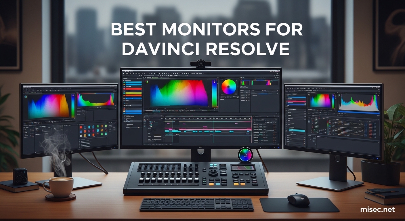 Best Monitors for DaVinci Resolve