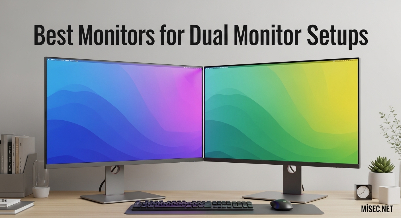 Best Monitors for Dual Monitor Setups