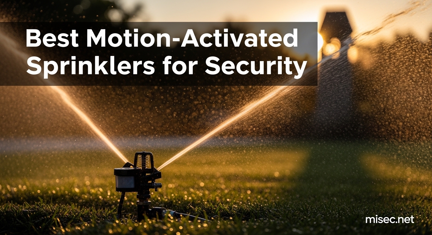 Best Motion-Activated Sprinklers for Security
