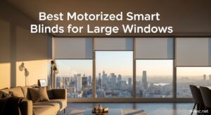 Best Motorized Smart Blinds for Large Windows