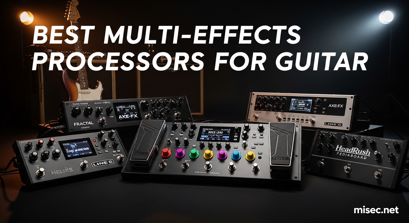 Best Multi-Effects Processors for Guitar