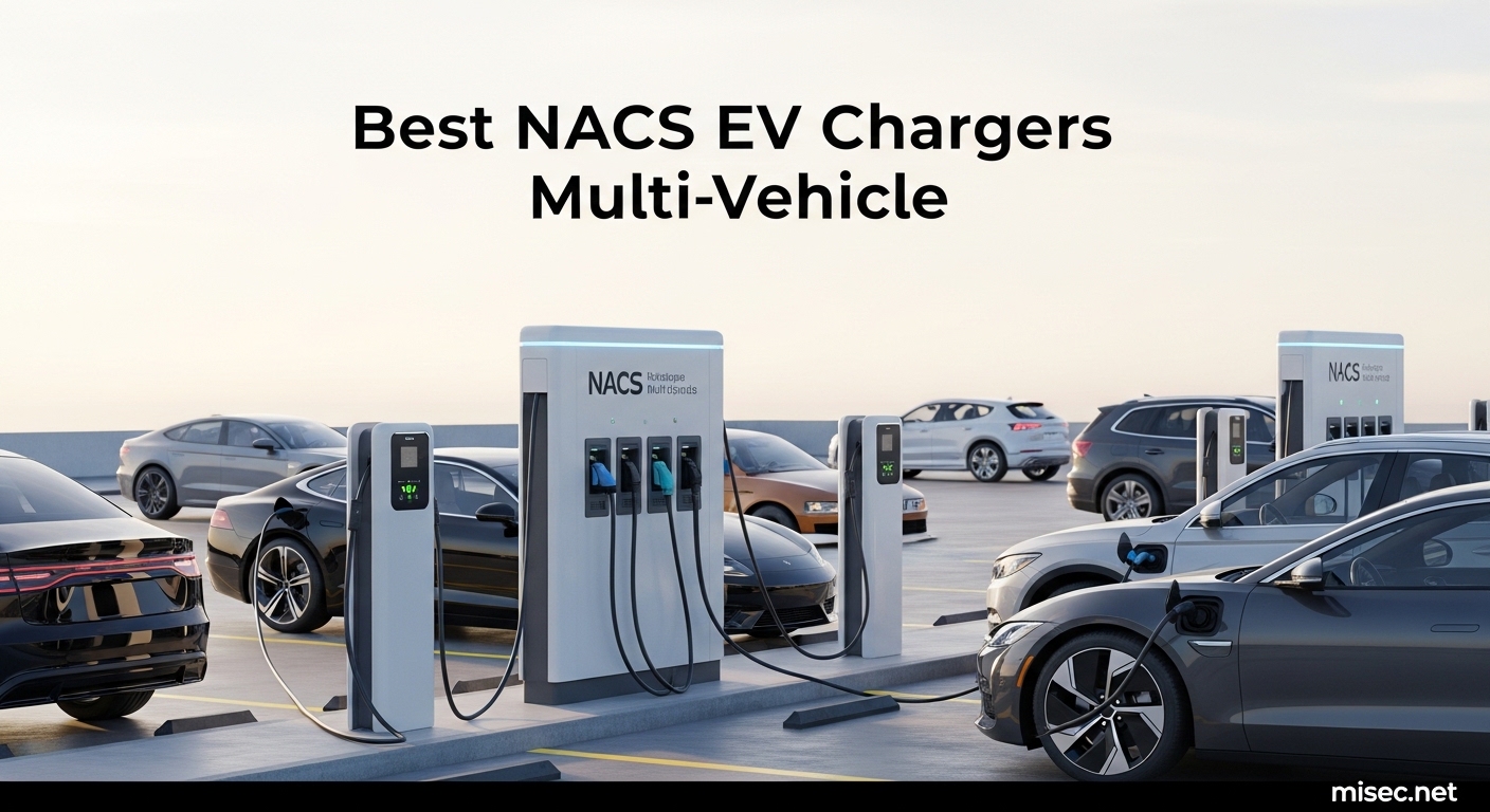Best NACS EV Chargers Multi-Vehicle
