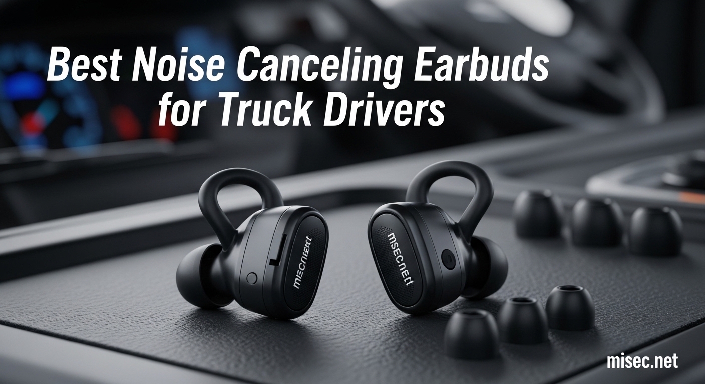 Best Noise Canceling Earbuds for Truck Drivers