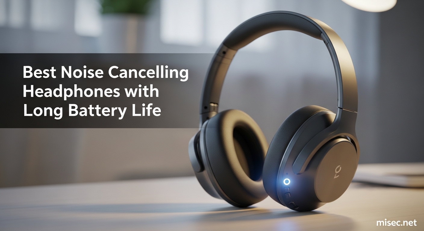 Best Noise Cancelling Headphones with Long Battery Life
