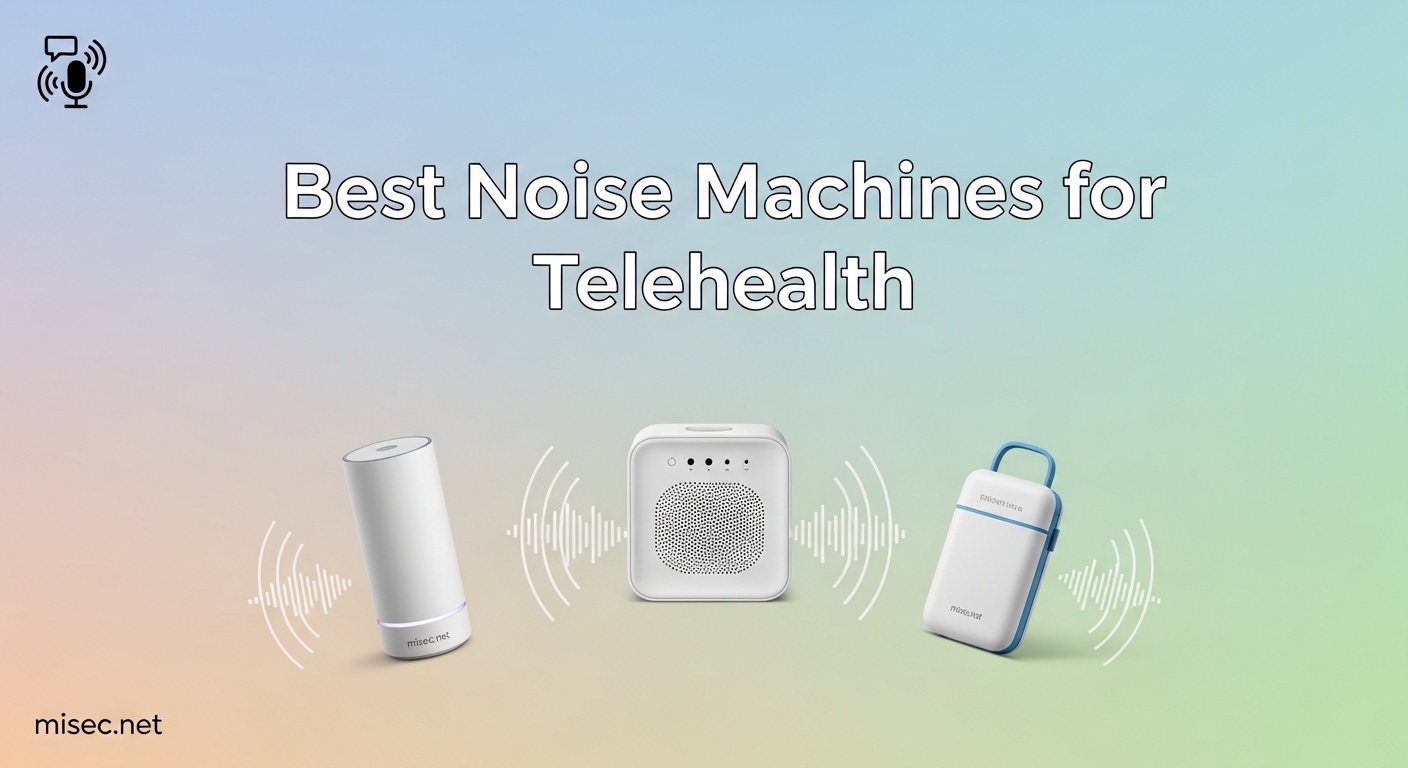 Best Noise Machines for Telehealth