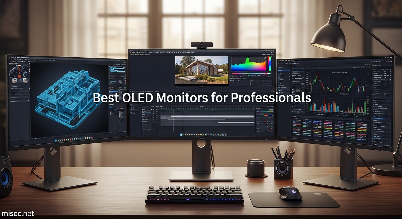 Best OLED Monitors for Professionals