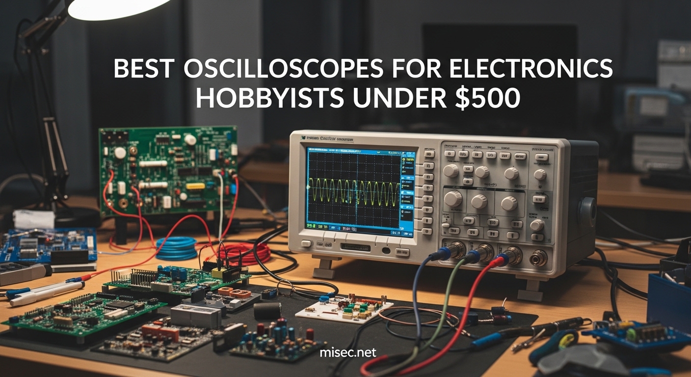 Best Oscilloscopes for Electronics Hobbyists Under $500
