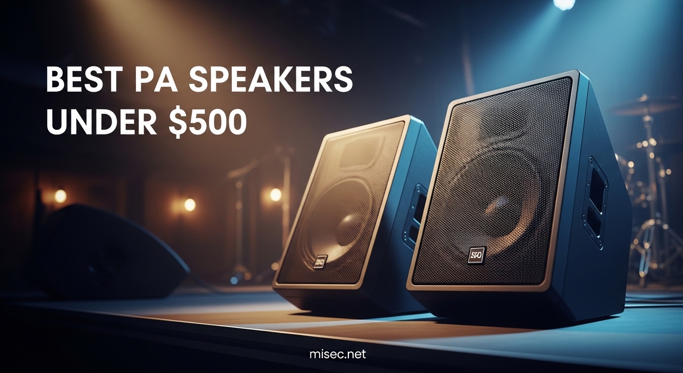 Best PA Speakers Under $500