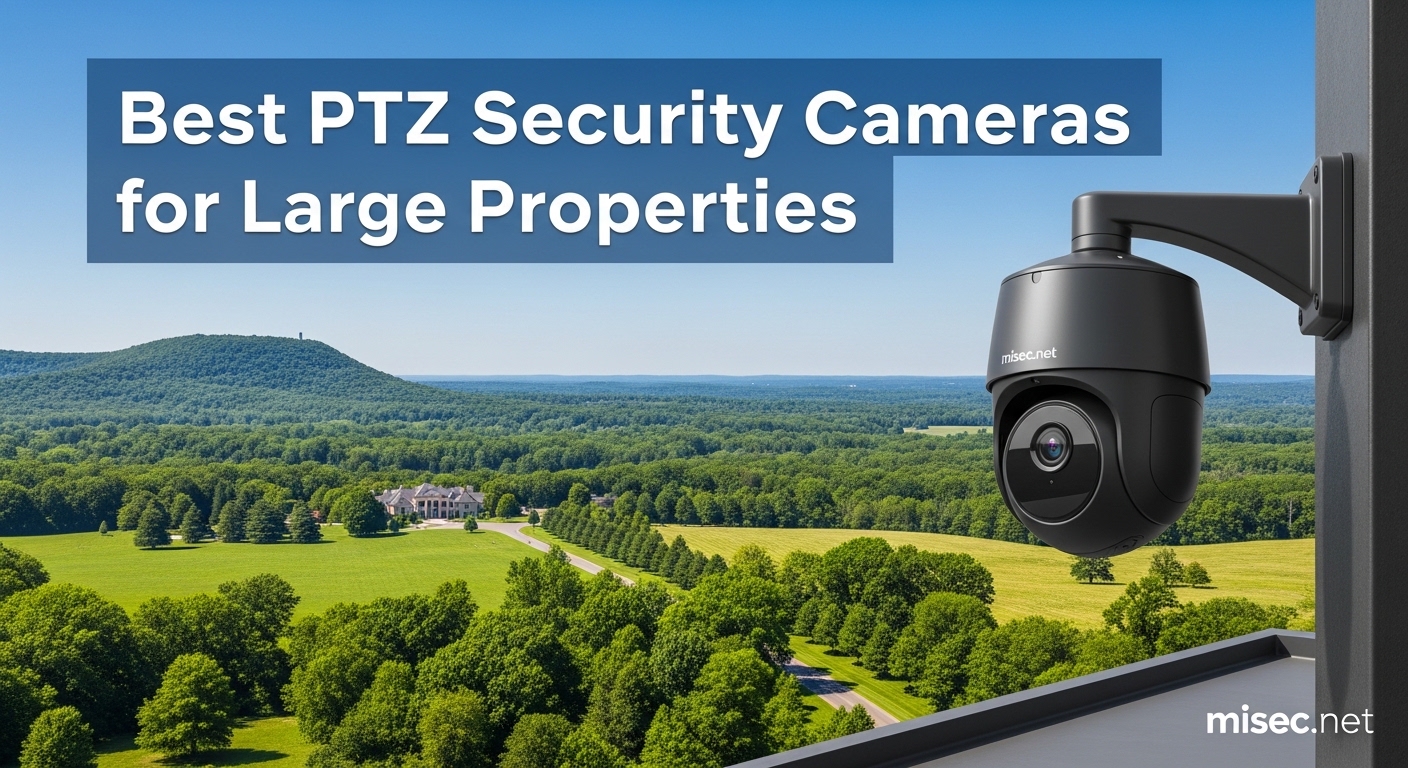 Best PTZ Security Cameras for Large Properties