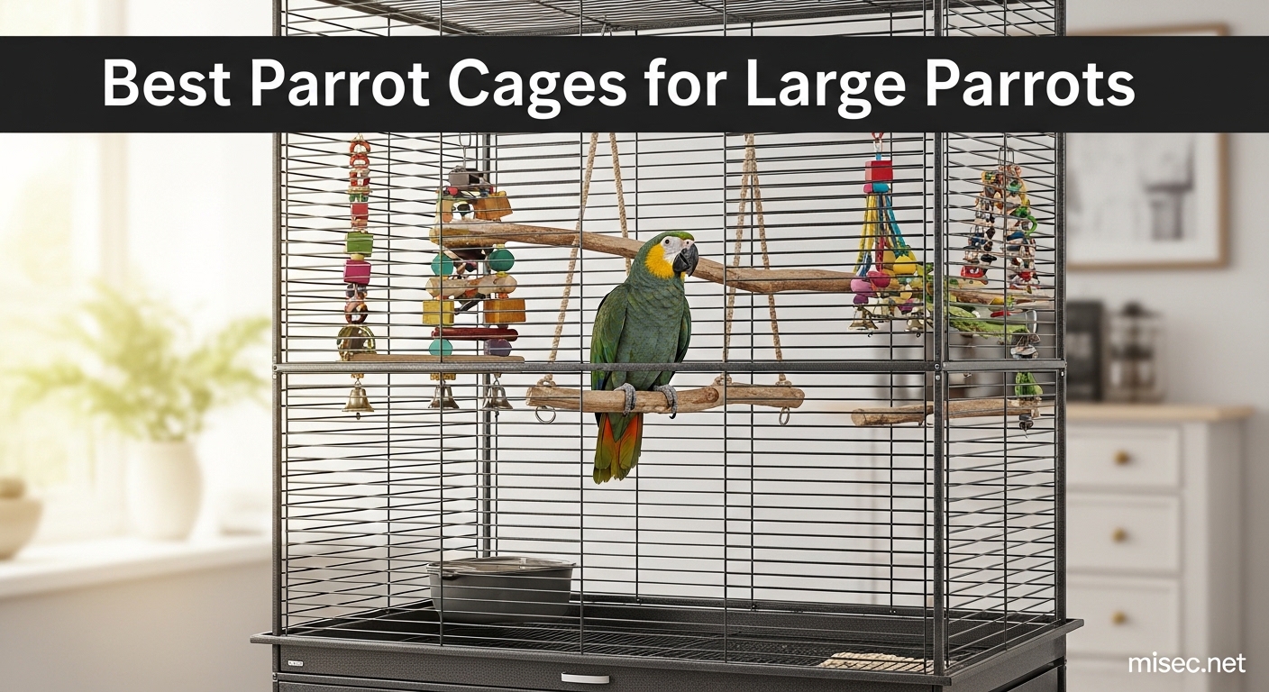 Best Parrot Cages for Large Parrots