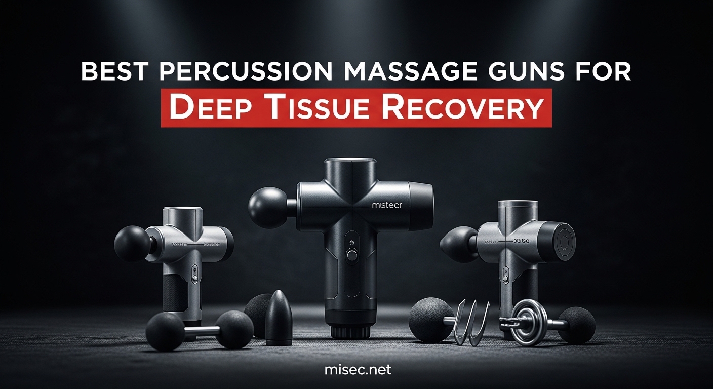 Best Percussion Massage Guns for Deep Tissue Recovery