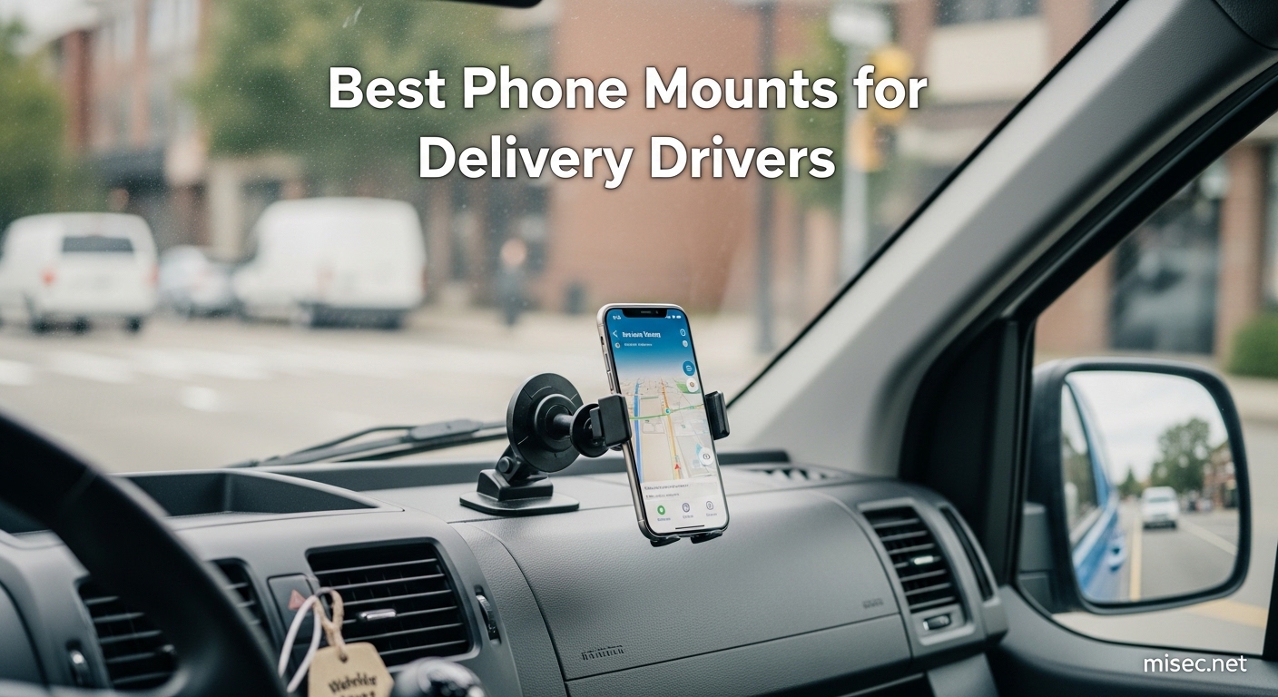 Best Phone Mounts for Delivery Drivers
