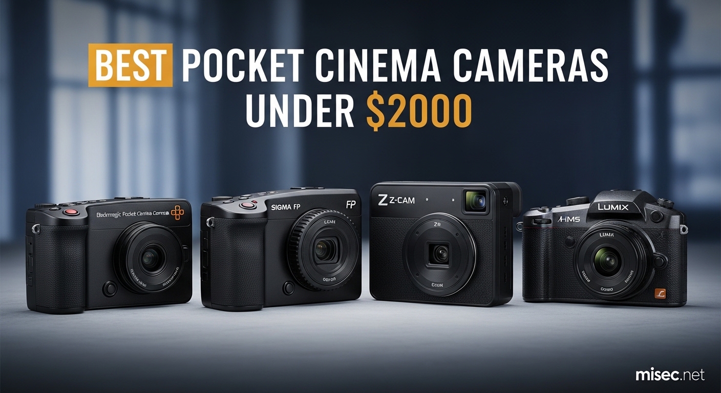 Best Pocket Cinema Cameras Under $2000
