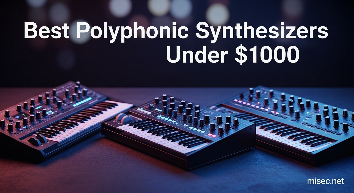 Best Polyphonic Synthesizers Under $1000