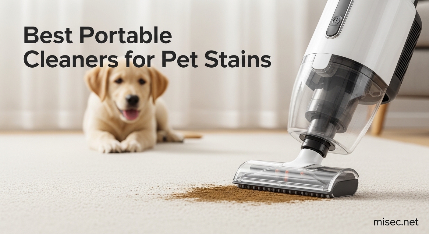 Best Portable Carpet Cleaners for Pet Stains