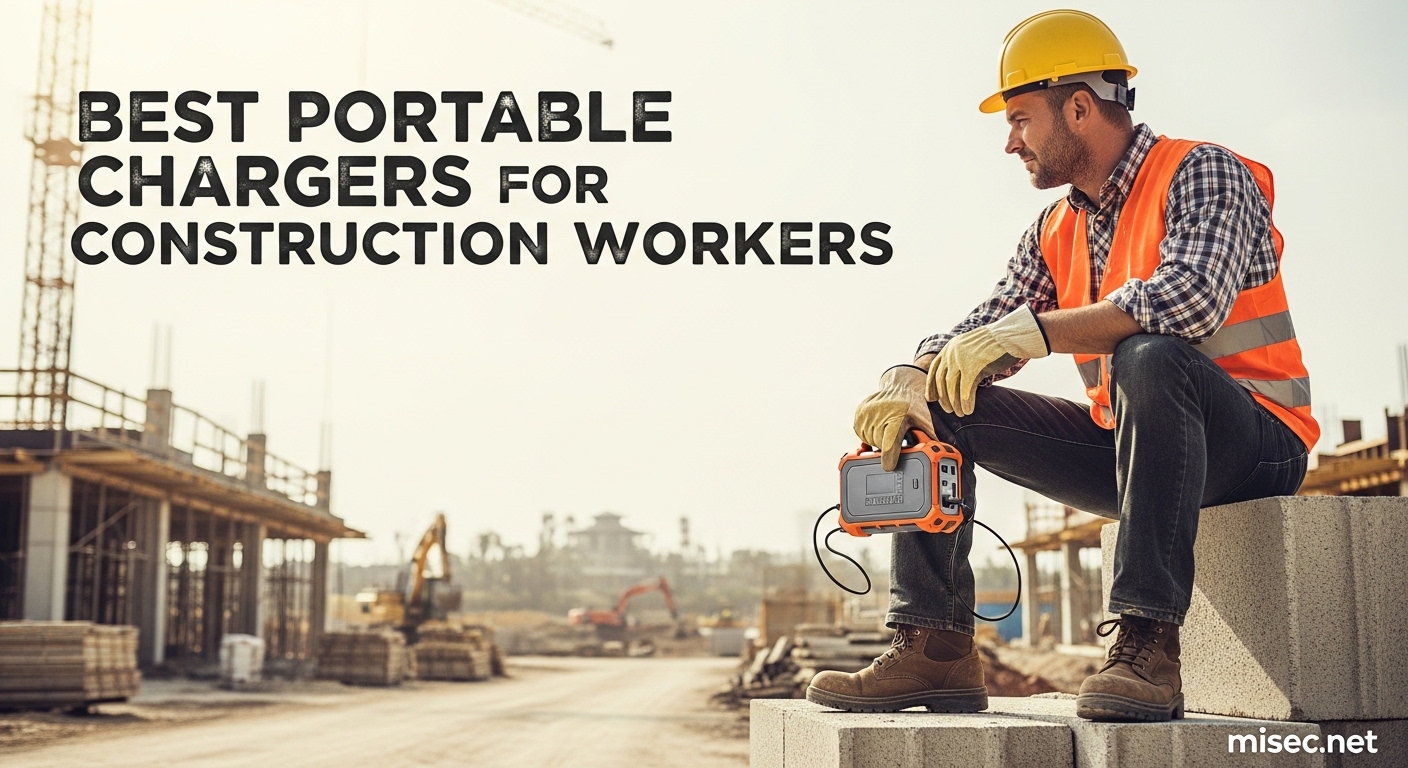 Best Portable Chargers for Construction Workers