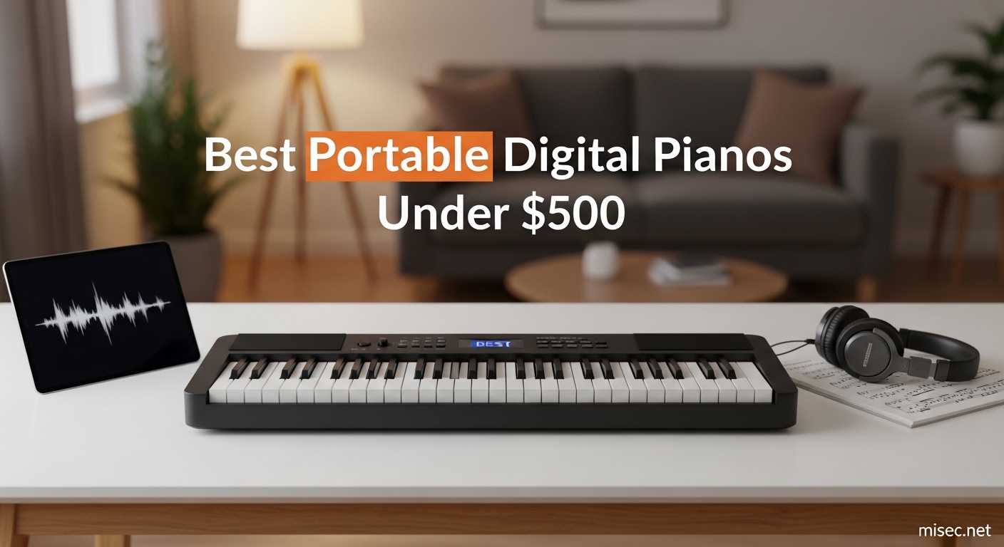 Best Portable Digital Pianos Under $500