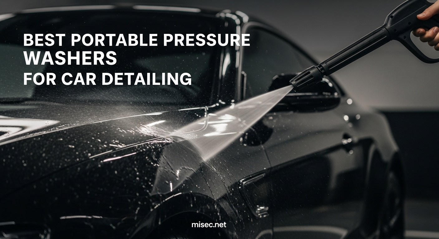 Best Portable Pressure Washers for Car Detailing